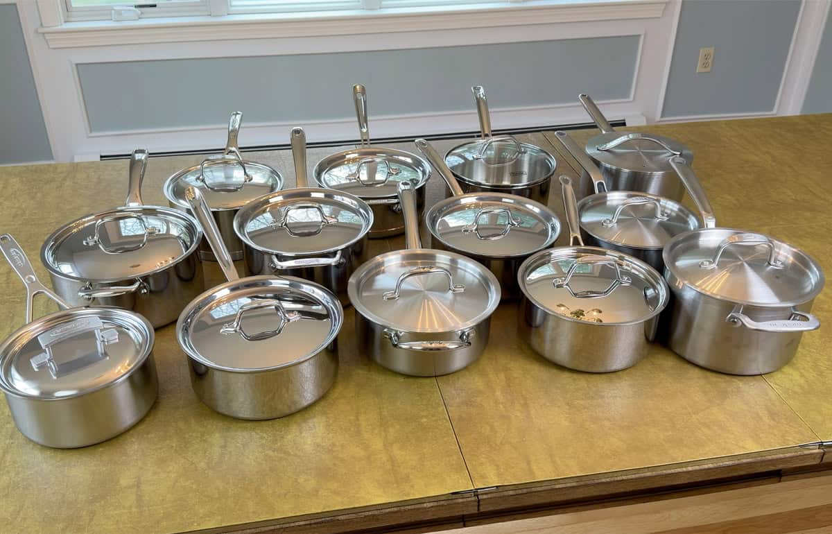 13 saucepans tested by Prudent Reviews