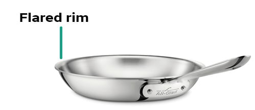 All-Clad D5 Flared Rim