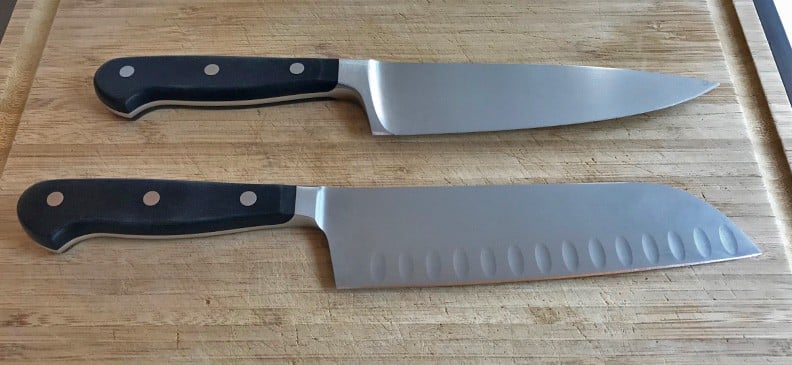 Wusthof Classic Chefs Knife and Santoku Knife