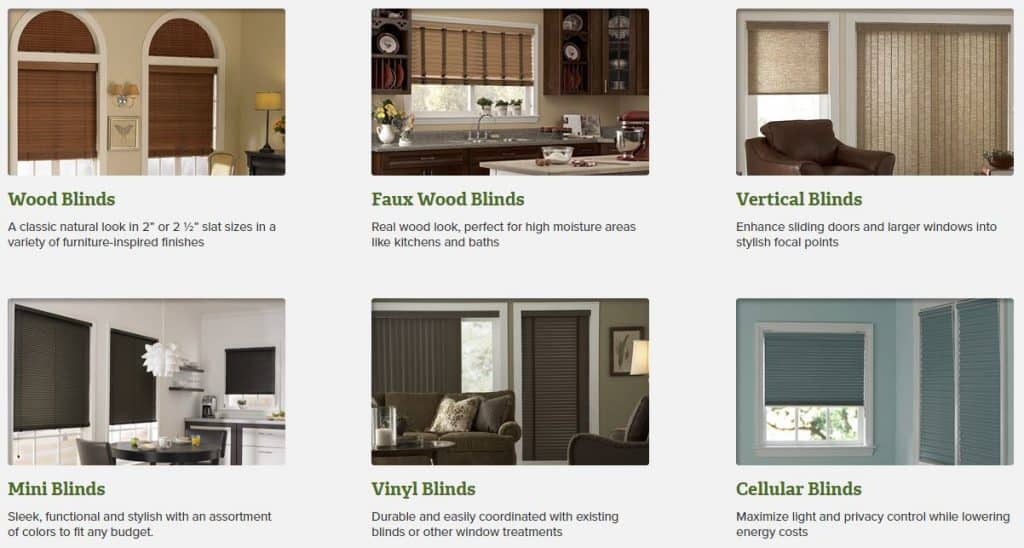 3 Day Blinds Product Options