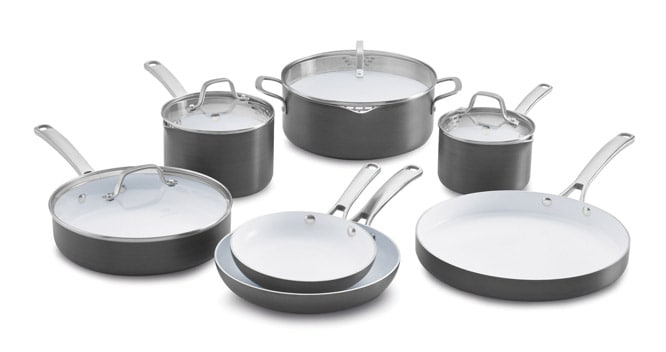 Calphalon Classic Ceramic Non-stick Set 11-Piece Set