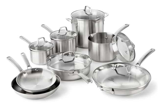 Calphalon Classic Stainless Steel 14-Piece Set