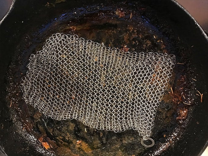 How to Clean Your Cast Iron Skillet with The Ringer Cast Iron