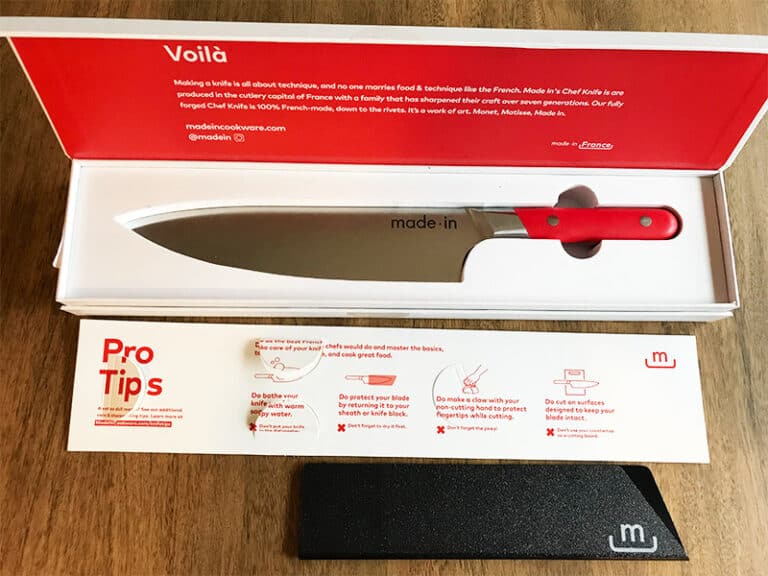 Made In 8Inch Chef’s Knife Review (With Pictures) Prudent Reviews