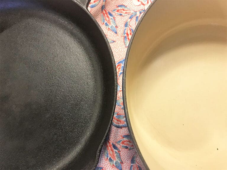 Cast Iron vs. Enameled Cast Iron (10 Major Differences) Prudent Reviews