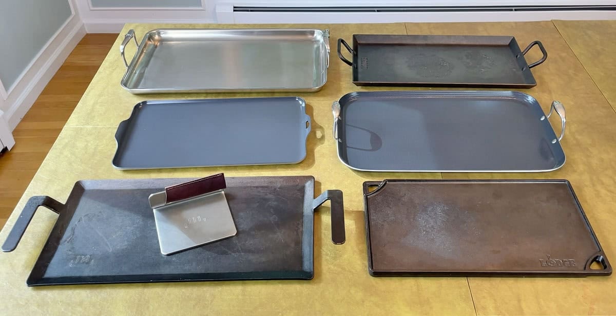 6 stovetop griddles tested