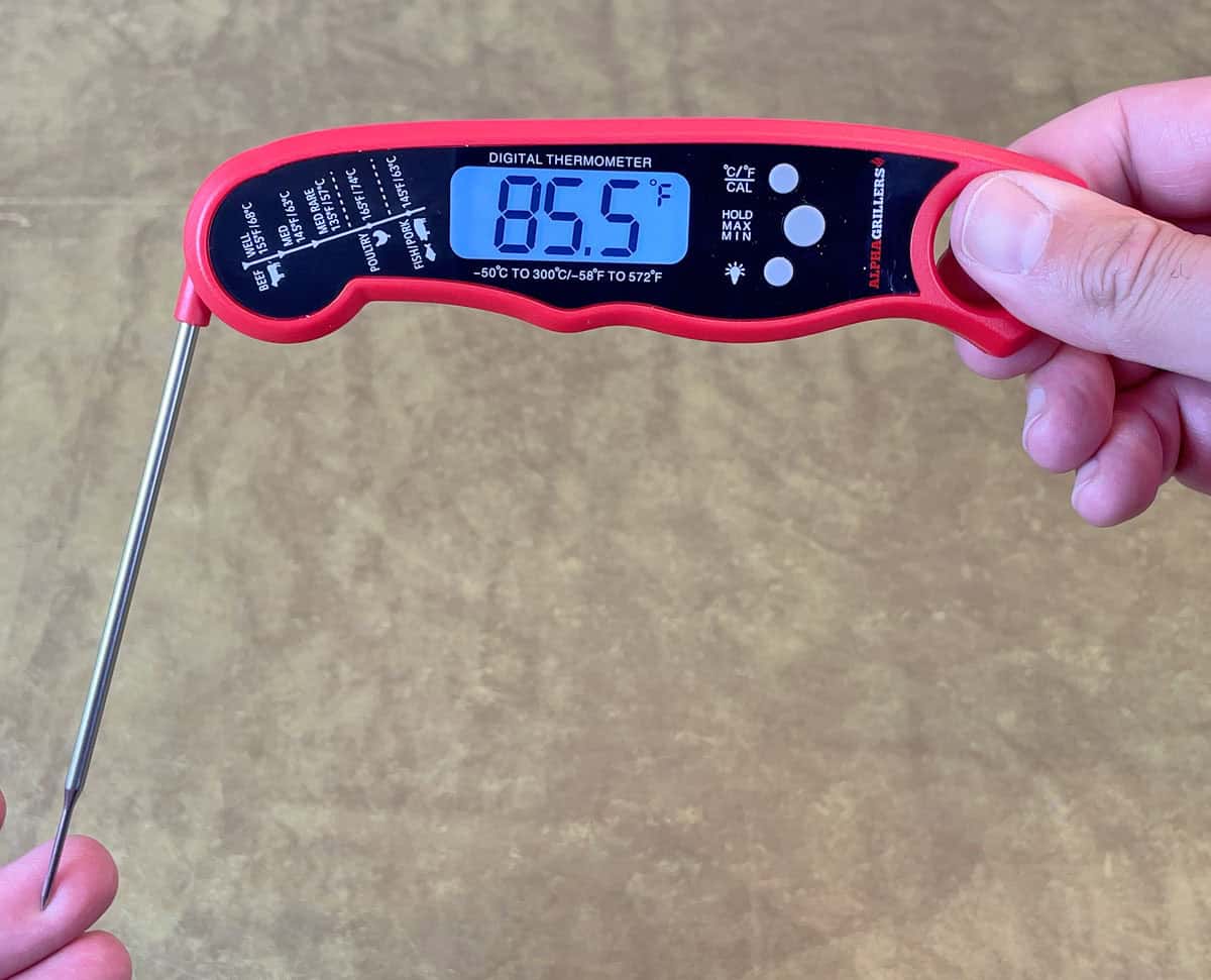 Alpha Grillers instant read thermometer