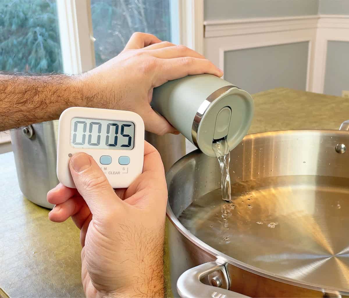 Best travel mug flow test