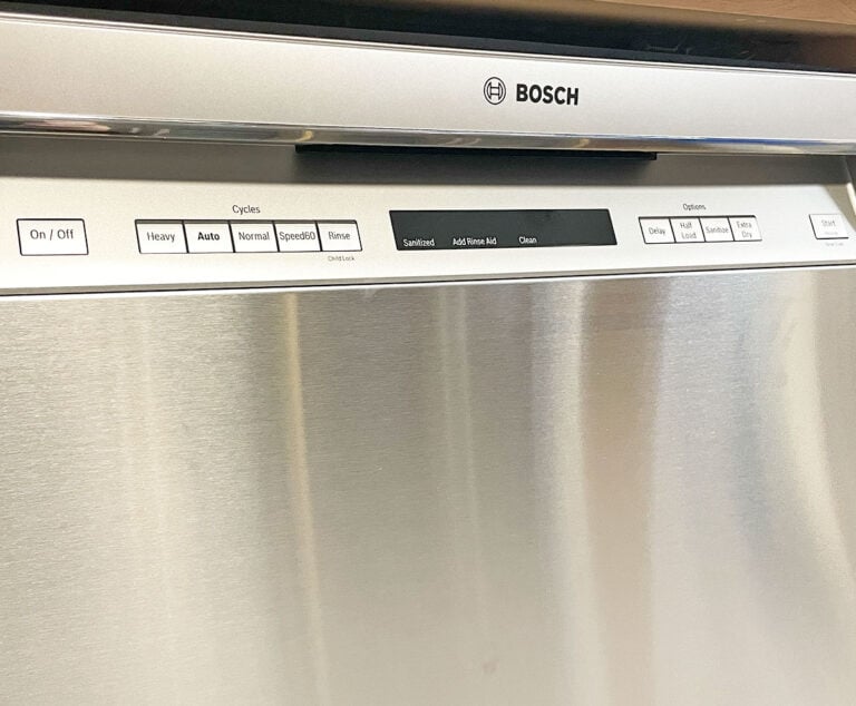 Bosch Dishwasher Comparison (With Chart) Prudent Reviews