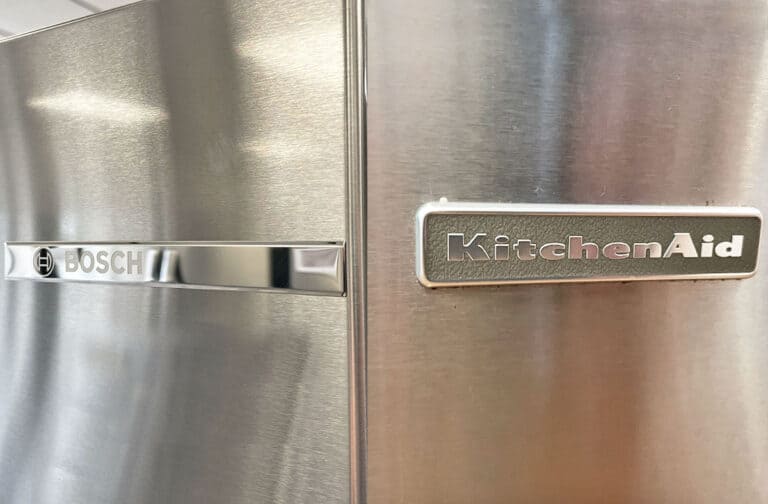 KitchenAid vs. Bosch Refrigerators (What's the Difference?)