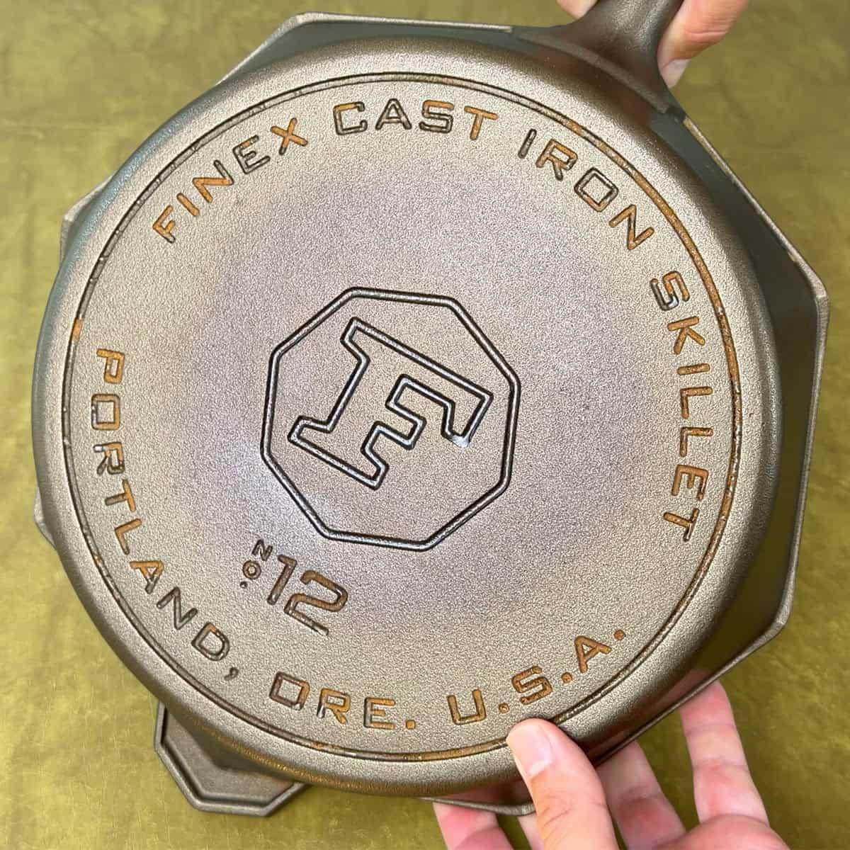 Bottom of Finex rusting