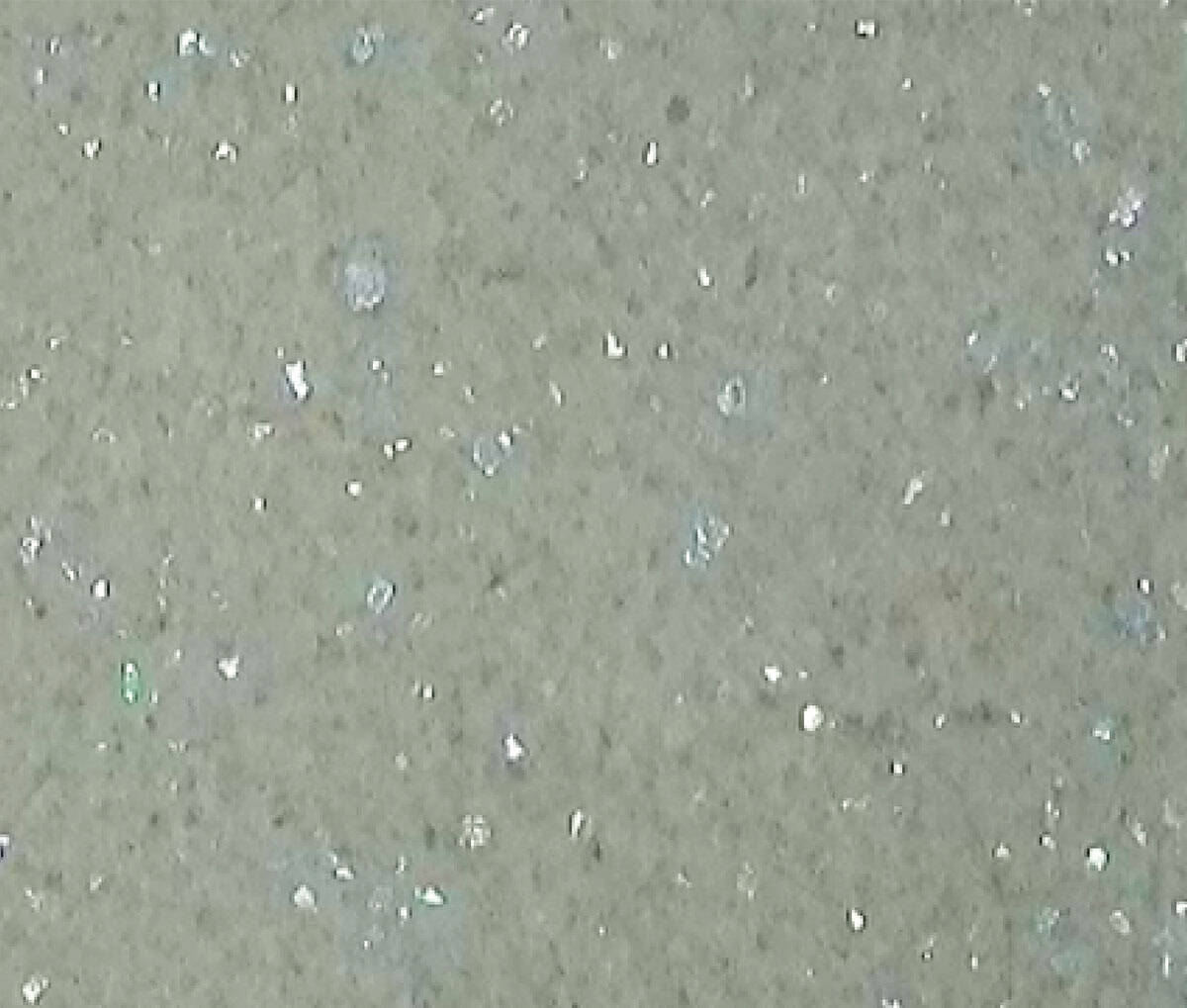 Ceramic nonstick coating under a microscope