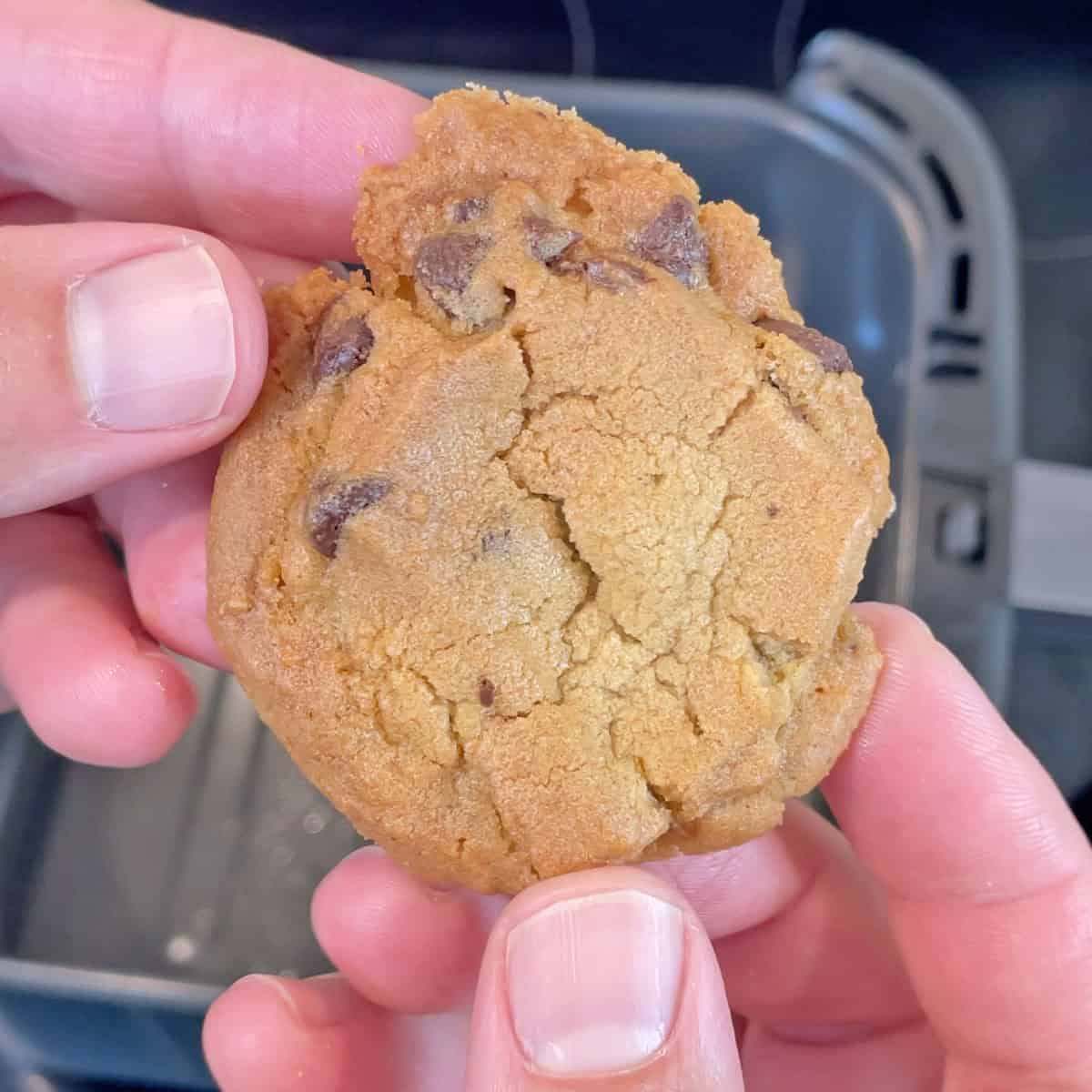 Cookie baked in Cosori TurboBlaze
