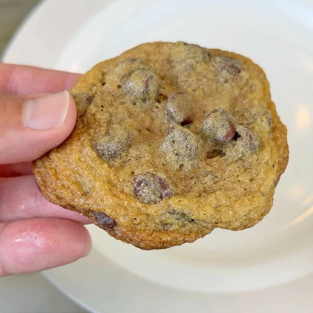 Cookie made from dough mixed in KitchenAid Classic