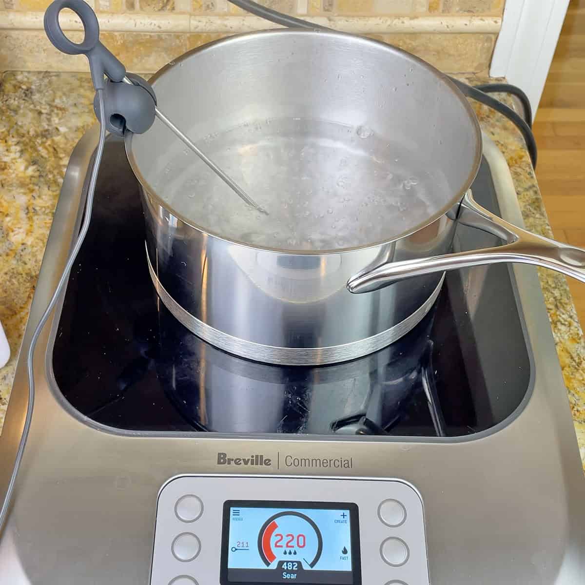 Demeyere Atlantis saucepan water boil test