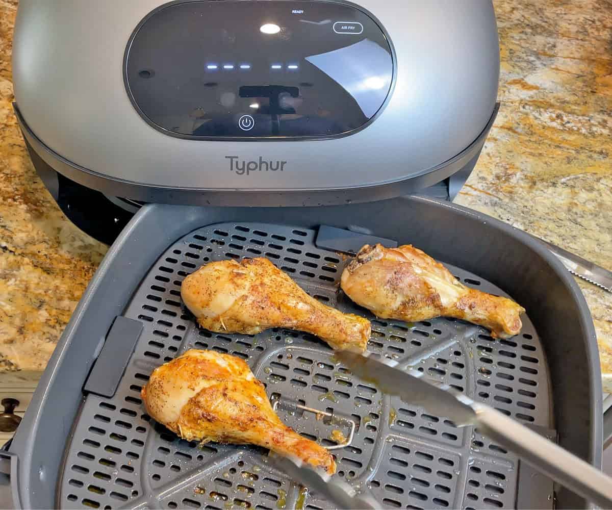 Drumsticks cooked in Typhur Dome 2