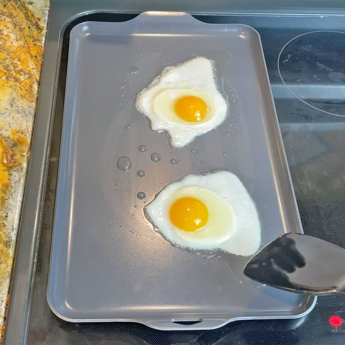 Eggs not sticking to Nordic Ware two burner griddle