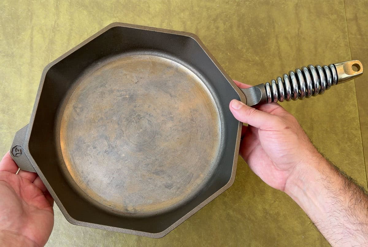 Finex cast iron skillet