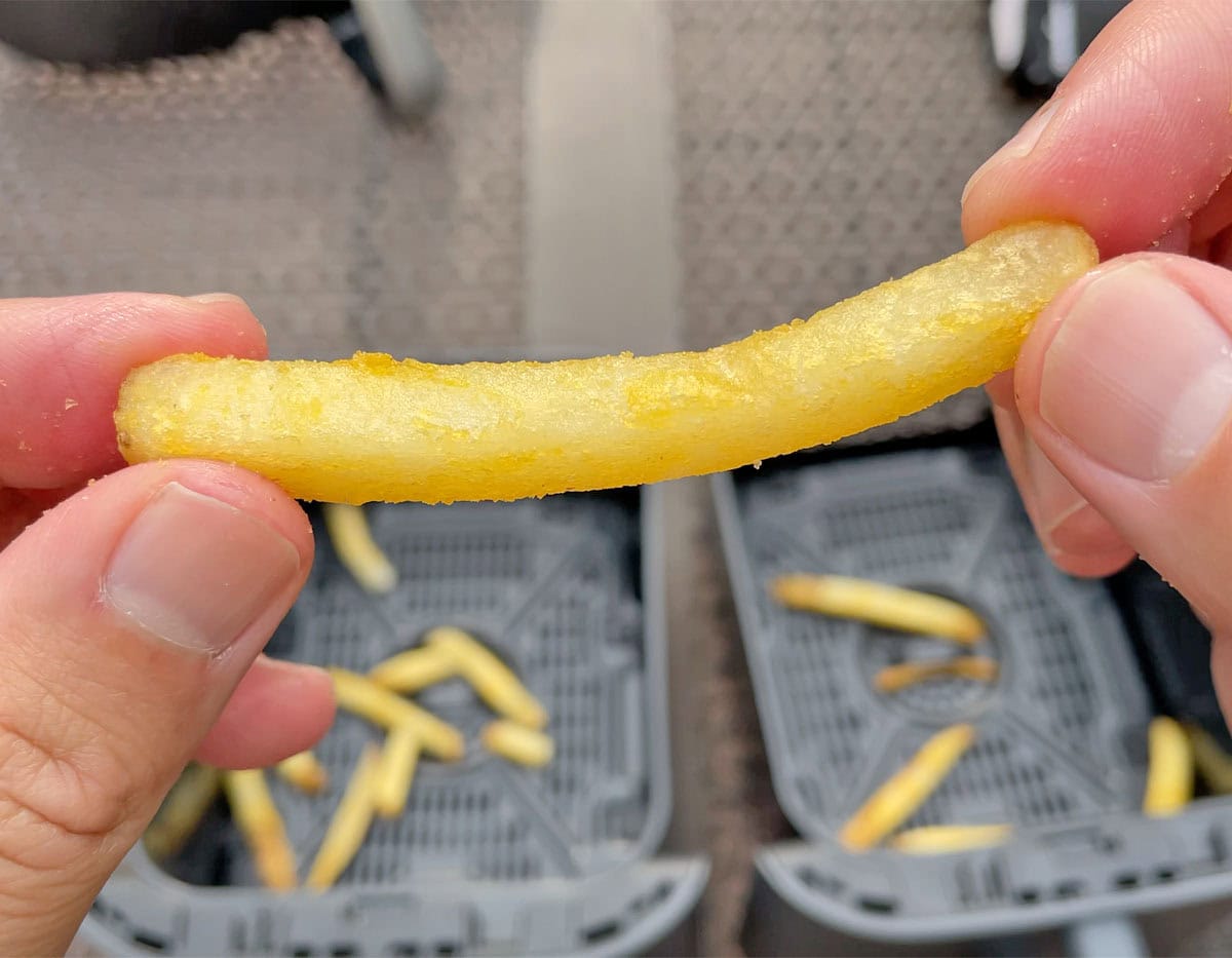 Fry cooked in Ninja DoubleStack XL Air Fryer