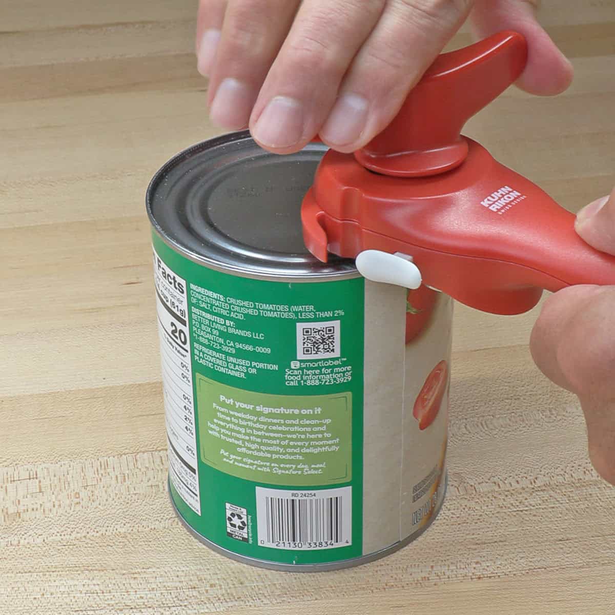 Getting a second opinion on can opener performance