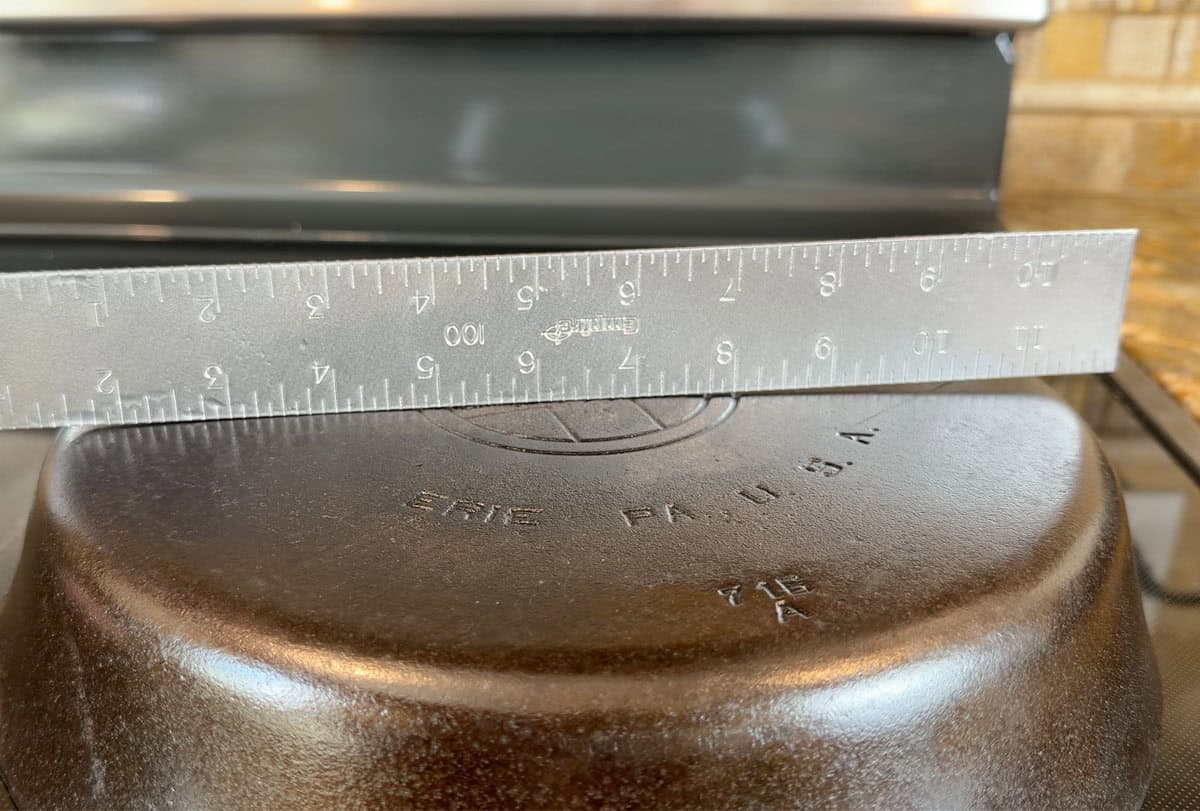Griswold skillet warped