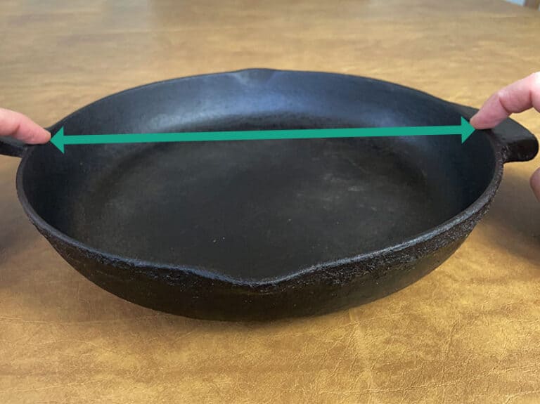 What Size Cast Iron Skillet Should You Buy Comparison Chart 