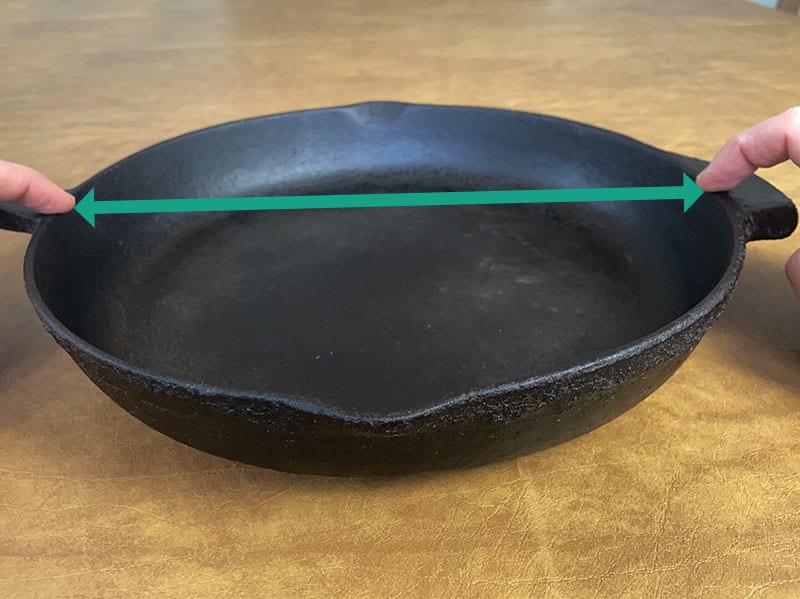 What Size Cast Iron Skillet Should You Buy Comparison Chart 