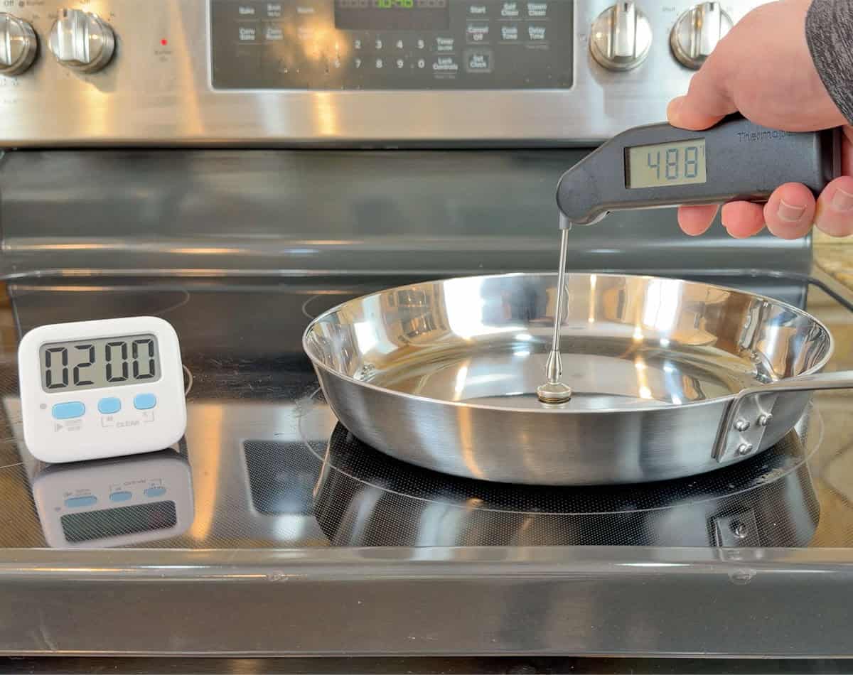 IKEA Hemkomst heat conduction results center after 2 minutes