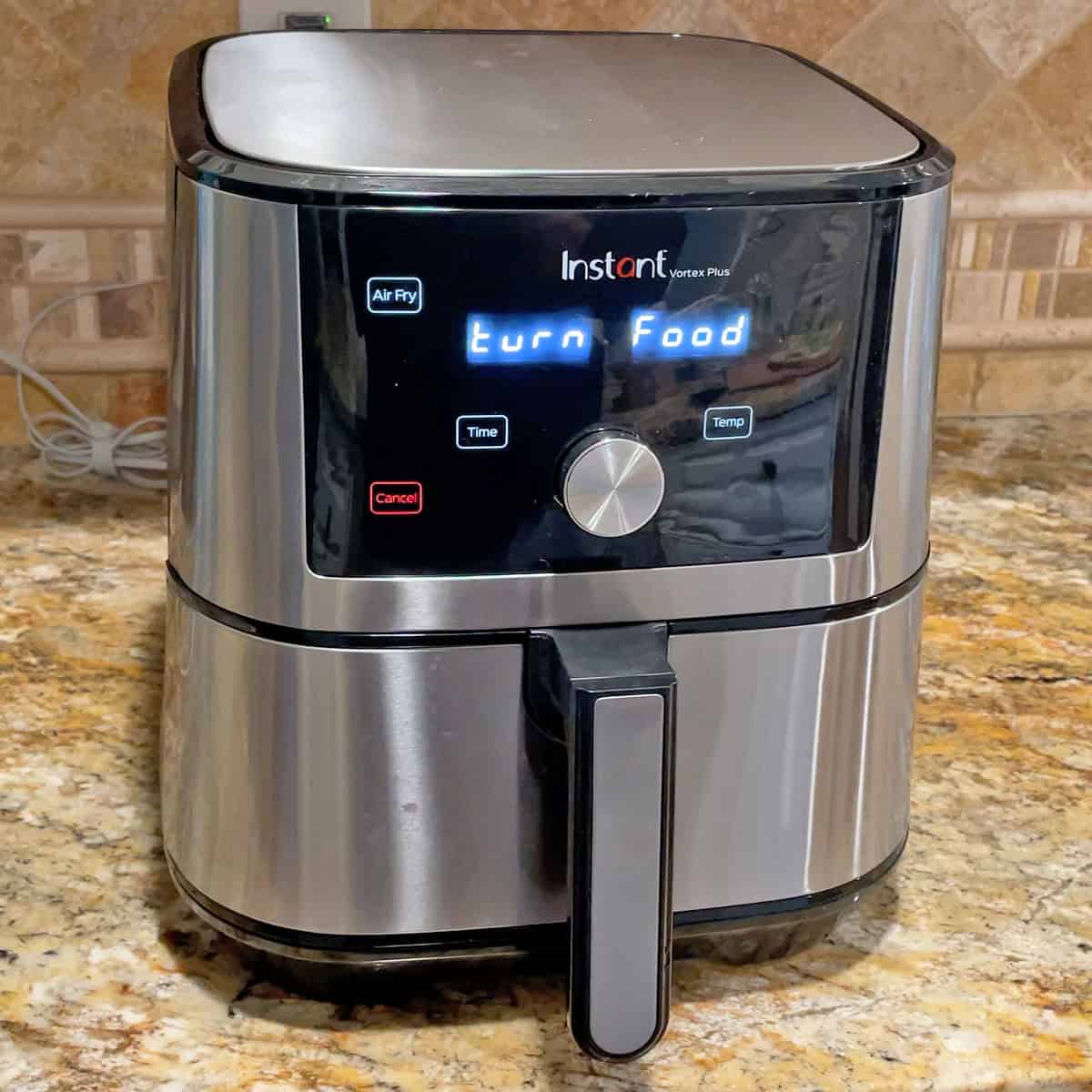 Instant Pot Vortex Plus Air Fryer turn food reminder