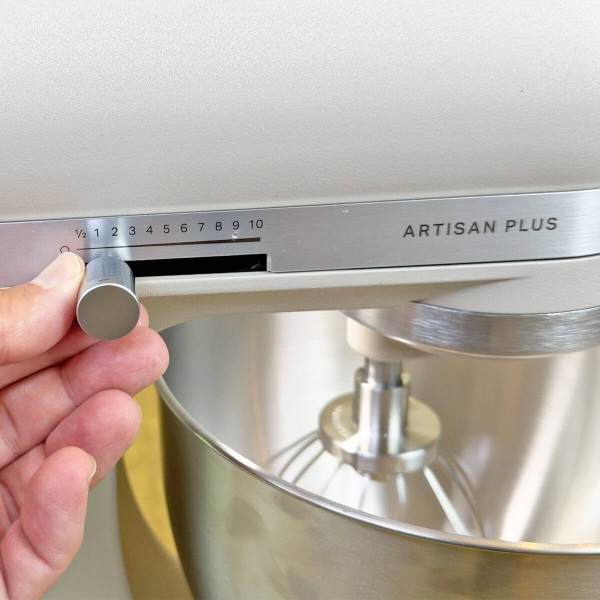 KitchenAid Artisan Plus precision speed control