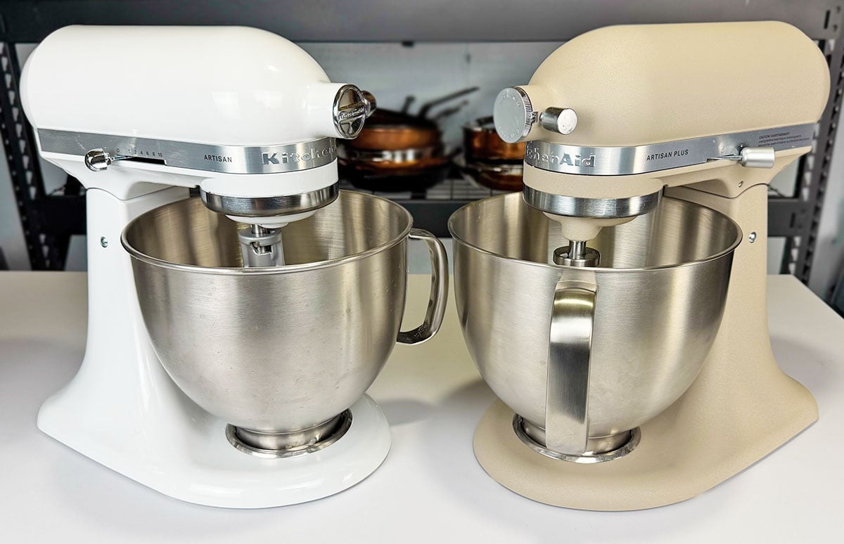 KitchenAid Artisan versus Artisan Plus mixers
