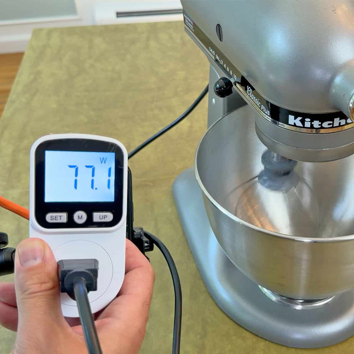 KitchenAid Classic power draw on high