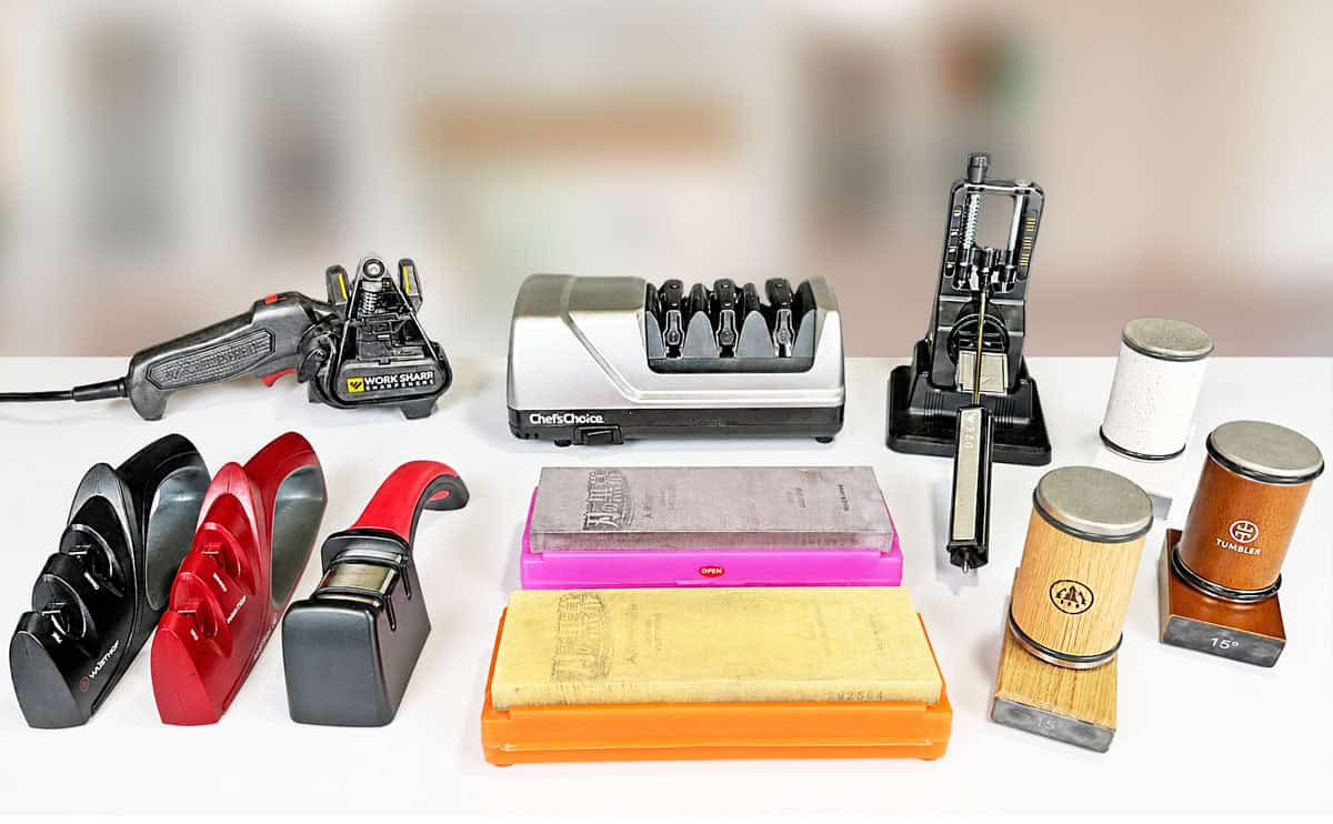 Knife sharpener types