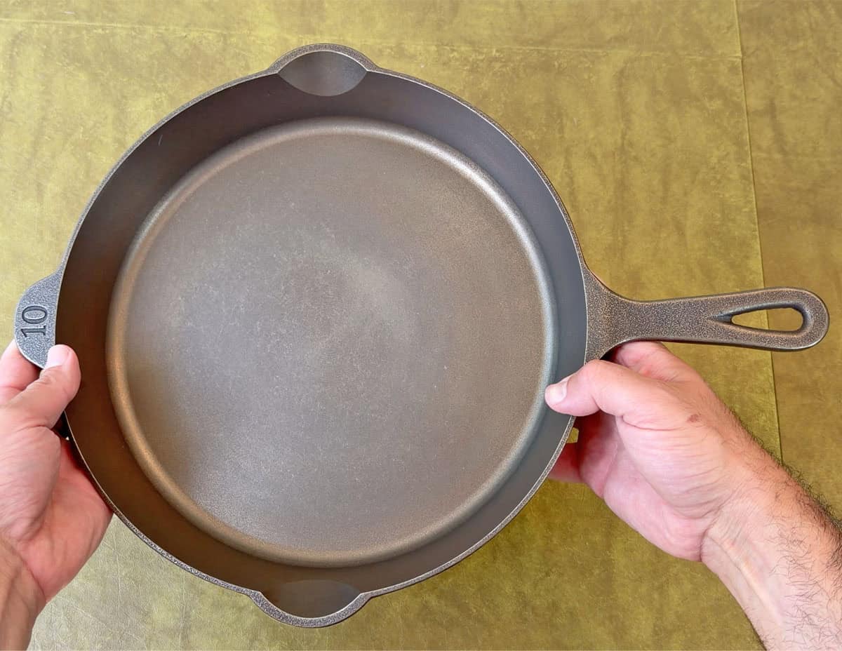 Lancaster cast iron skillet