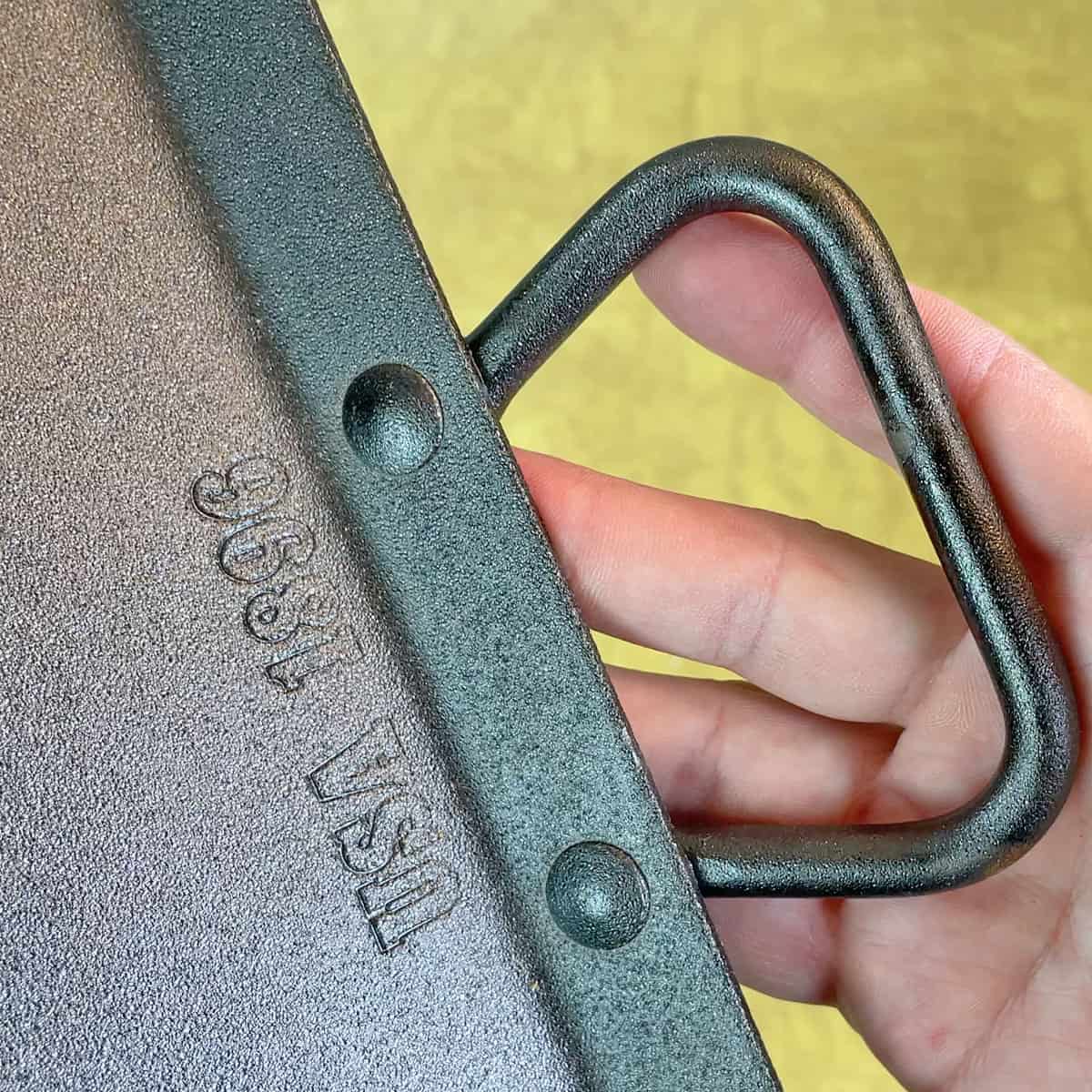 Lodge Carbon Steel griddle rough surface