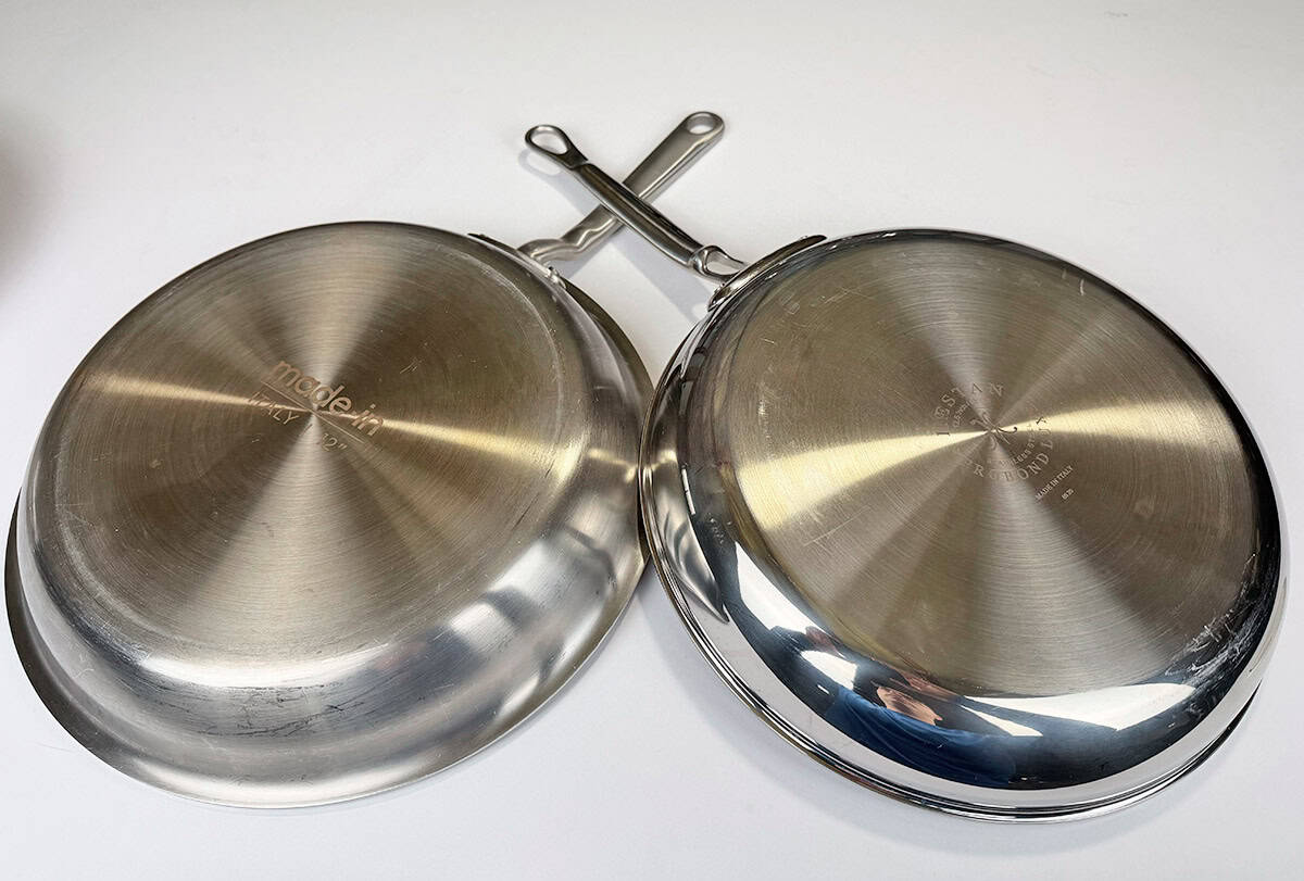 Made In and Hestan ProBond Luxe frying pans