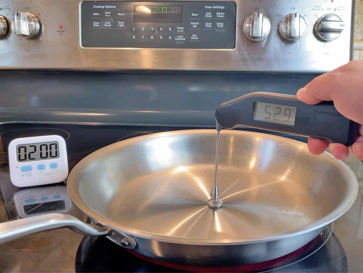 Made In heat conduction test results after 2 minutes