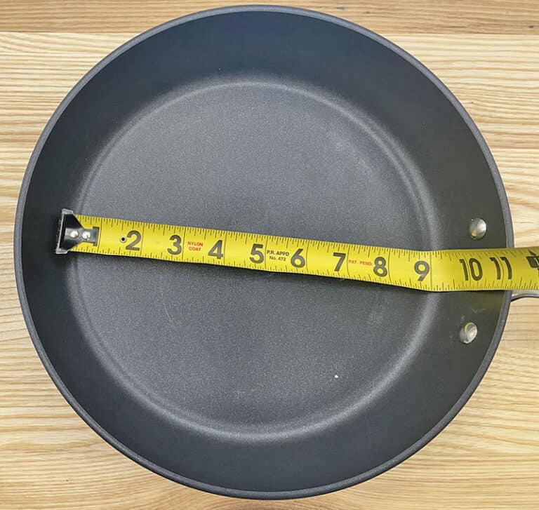 How Frying Pans Are Measured (With Pictures & Examples)