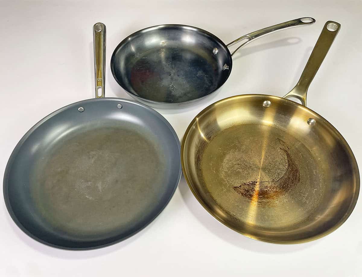 Misen Carbon Nonstick Anolon EverLast N2 and Strata