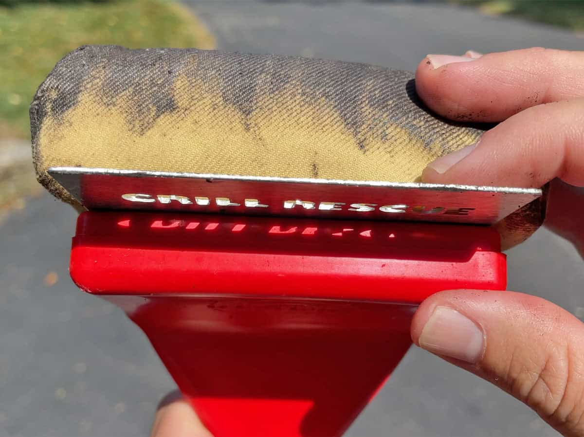 No damage to Grill Rescue after dropping it 3 times on its head and handle