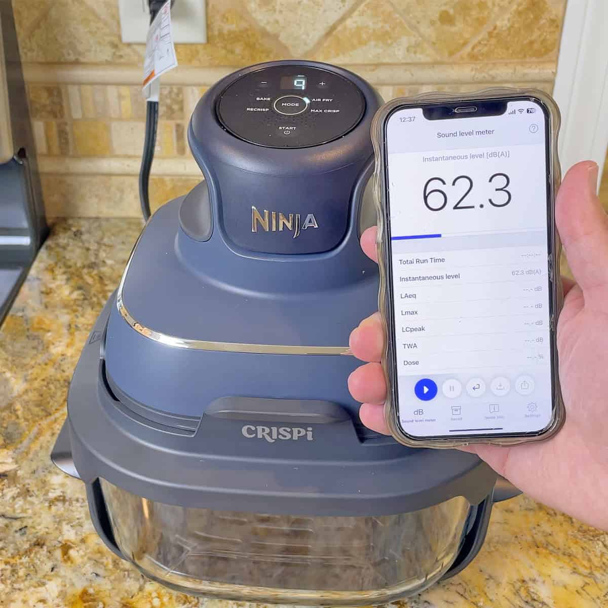 Noise level of Ninja Crispi