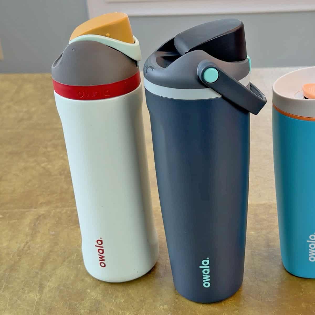 Owala FreeSip and FreeSip Sway bottles