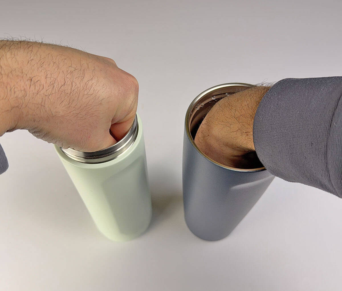 Owala FreeSip opening too narrow to fit hand but Owala FreeSip Sway opening is wide enough to clean by hand