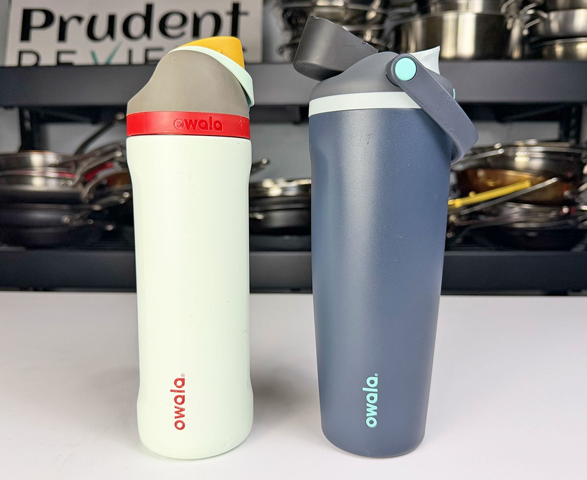 Owala FreeSip versus FreeSip Sway