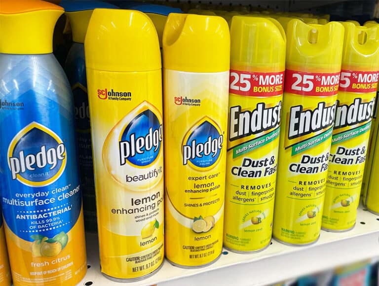 Endust vs. Pledge (Which Cleaning Sprays Are Better?) Prudent Reviews