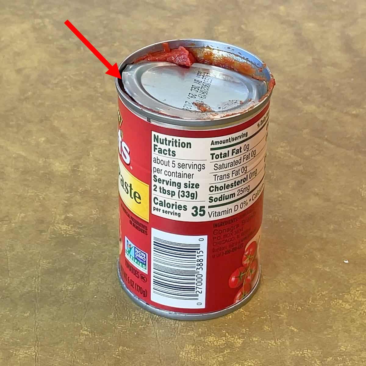 Sharp can lid