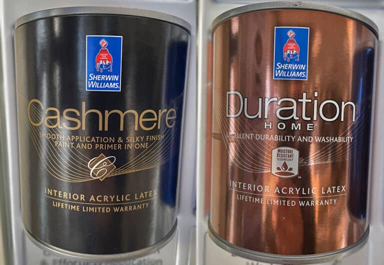 SherwinWilliams Cashmere vs. Duration (InDepth Comparison) Prudent