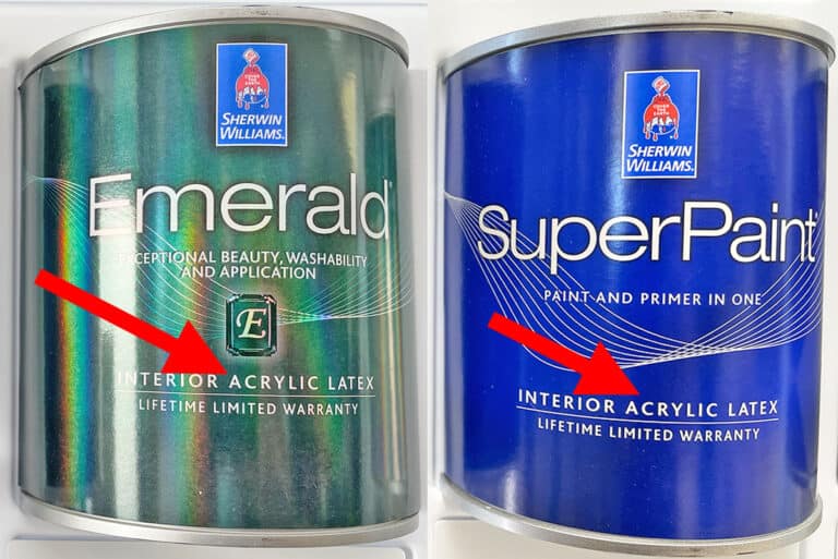 SherwinWilliams Emerald vs. SuperPaint (What’s the Difference?)