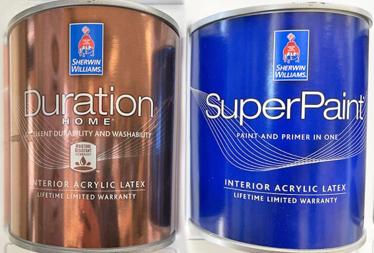 SherwinWilliams SuperPaint vs. Duration (Which Is Better?) Prudent