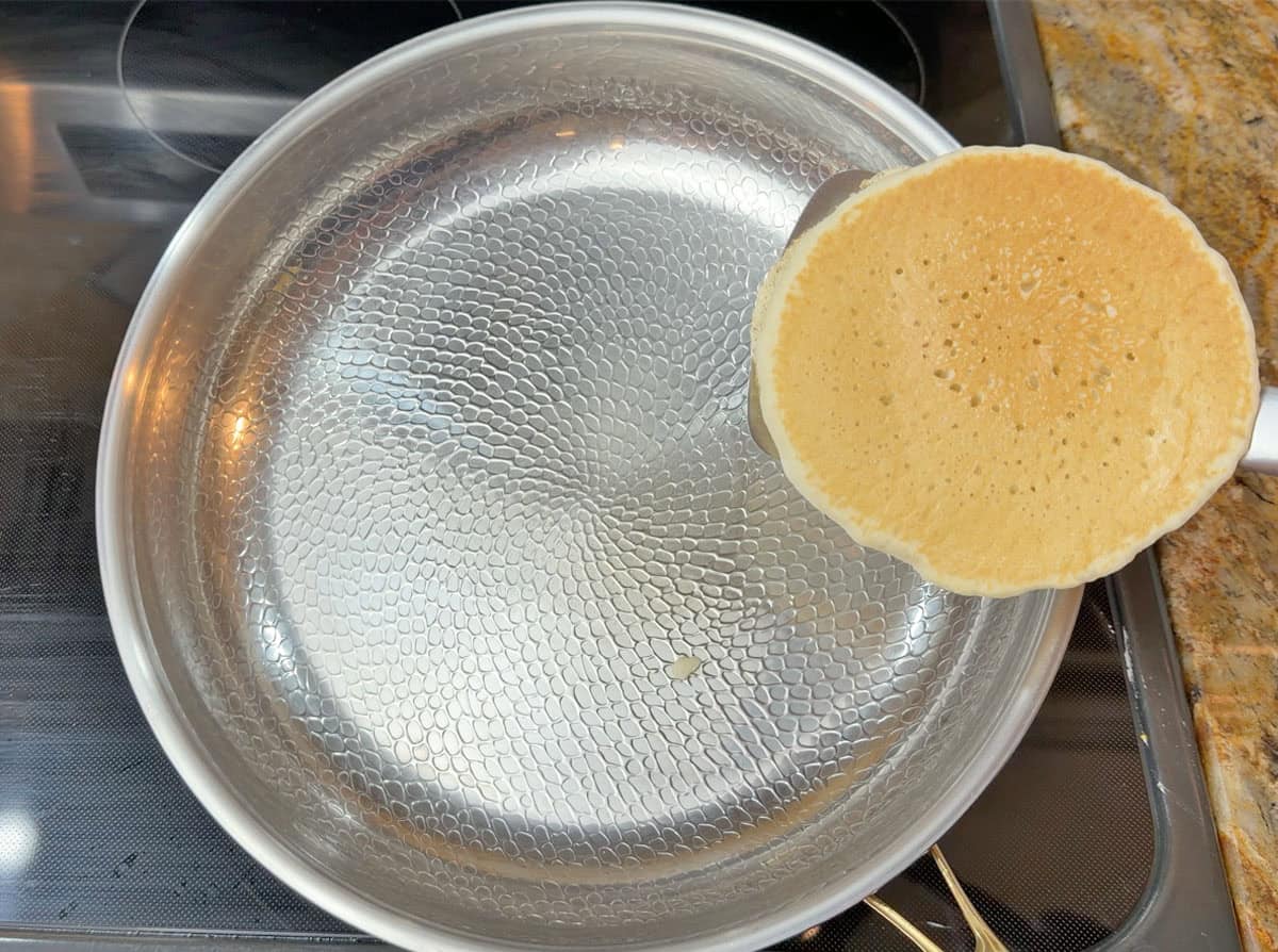 Taima Titanium Pancake Test Without Butter